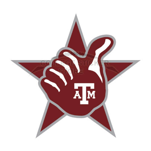 Homemade Texas A M Aggies Iron-on Transfers (Wall Stickers)NO.6486